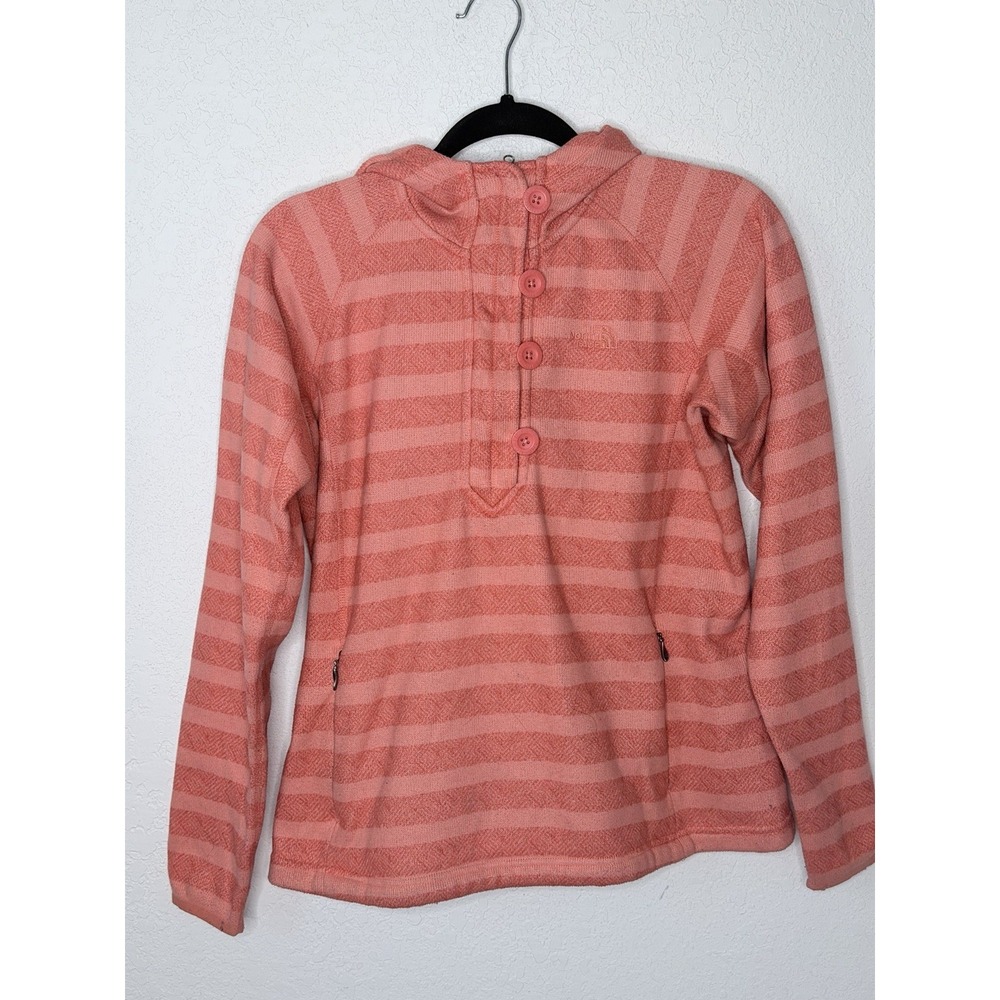 NORTH FACE Crescent‎ Hoodie Women M Pullover Fleece Sweatshirt